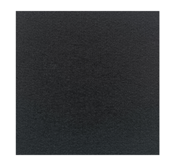 Samolepicí filc, 200x200mm (1ks/arch)-černý