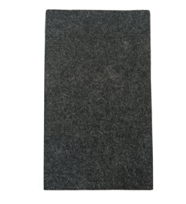 Samolepicí filc, 100x165mm (1ks/arch)-černý