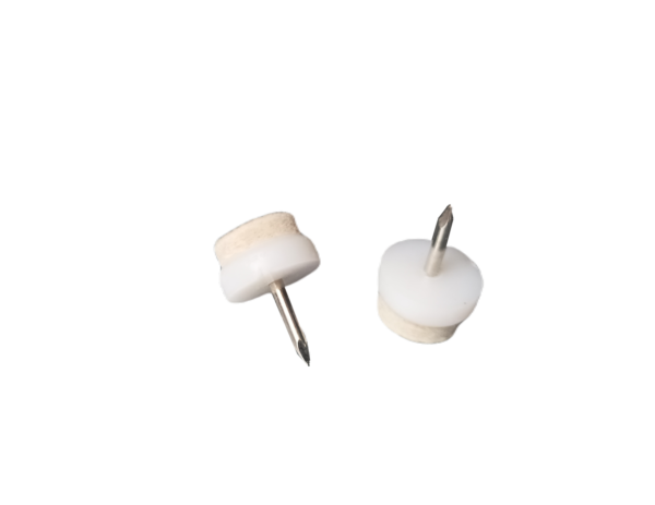 Kluzák se zataveným filcem bílý, pr.17mm (filc pr.14mm)