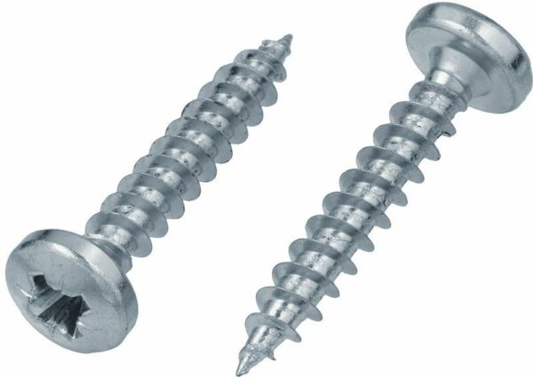 Vrut 5x30mm s půlkulatou hlavou, PZ, Zn