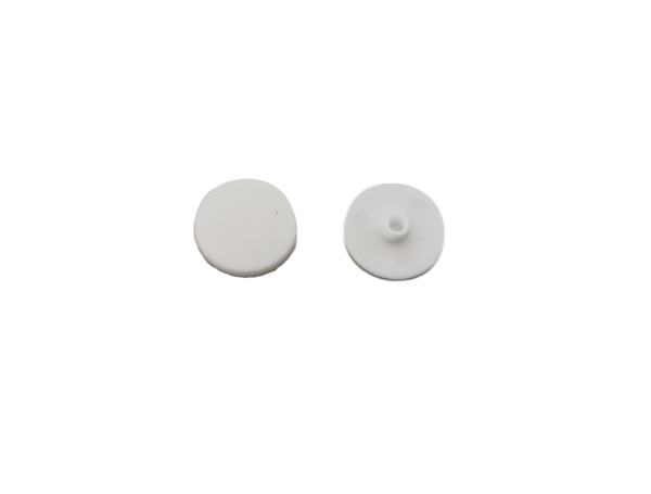 Krytka excentru plastová pr.18mm bílá