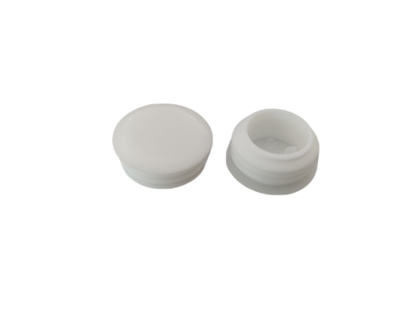 Krytka otvoru 25mm, výška 13mm - bílá 22 (G02)
