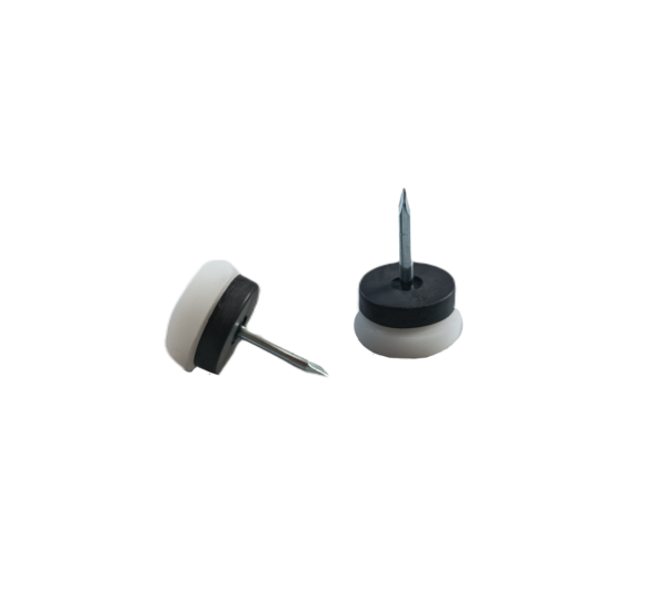 Dvouvrstvý kluzák s hřebem, 22mm-bílý