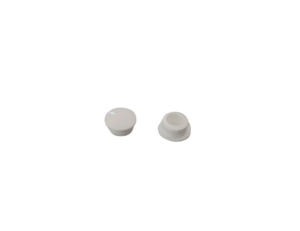 Krytka otvoru 10mm, bílá 22