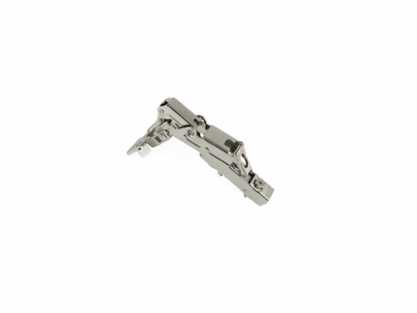 Naložený závěs X91, 165° s tlumením, k naražení, průměr 10x10 mm, ocel, niklovaný (100 ks)