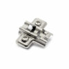 X91/X92 Montážní podložka k naražení, průměr 10x11mm, H4, poniklováná (200 ks)