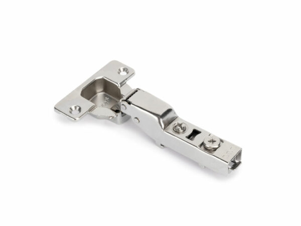 X92 Polonaložený závěs, s tlumením, k naražení, průměr 10x10 mm, poniklováno (200 ks)