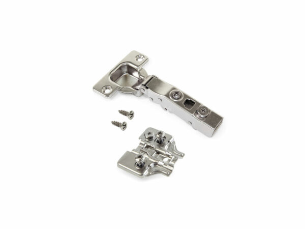 Sada 20 naložených závěsů X91 s tlumením s podložkami, průměr 5x9,5 mm, H0, niklované