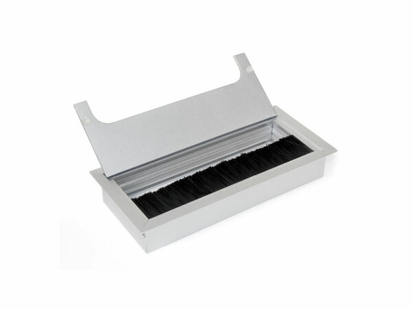 Hliníková obdélníková průchodka 269x80mm – matný elox (5 ks)