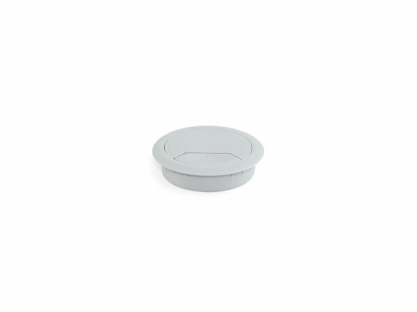 Kulatá průchodka Ø80mm – šedá (100 ks)